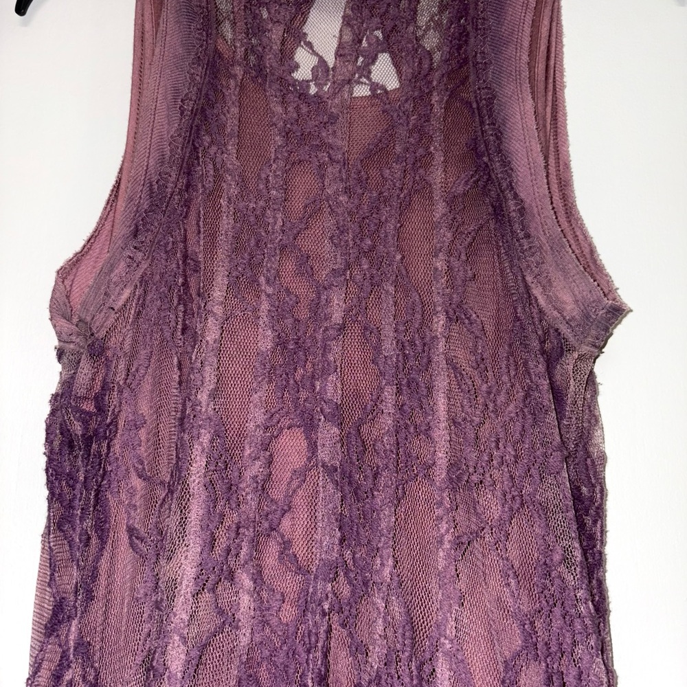 Purple Lace Top by gimmicks